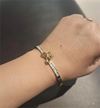 Gold Bow Bracelet