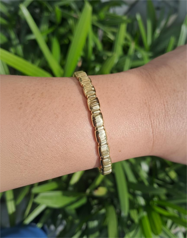 Textured Bar Bangle