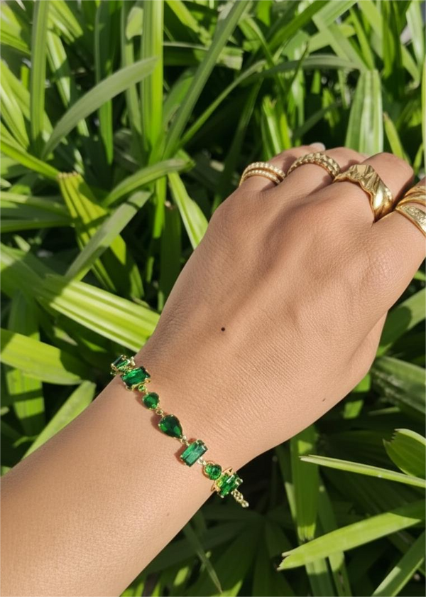 Emerald Gena Bracelet