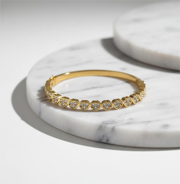 Heart Layered Bracelet