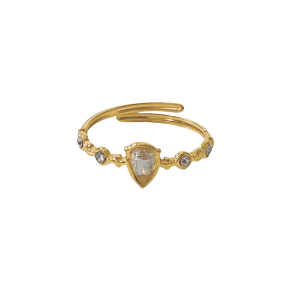 Pear cubic ring