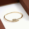 Snake Motif Bangle Bracelet