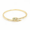 Snake Motif Bangle Bracelet