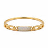 Gold-toned Diamond Link Bracelet