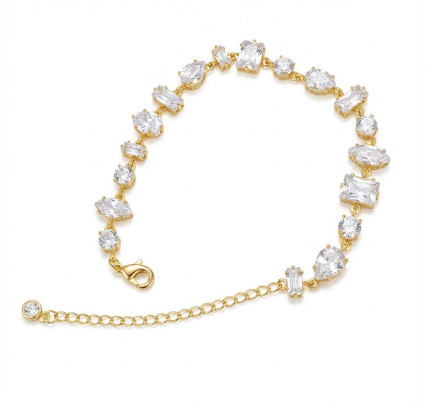 Multistone Crystal Bracelet