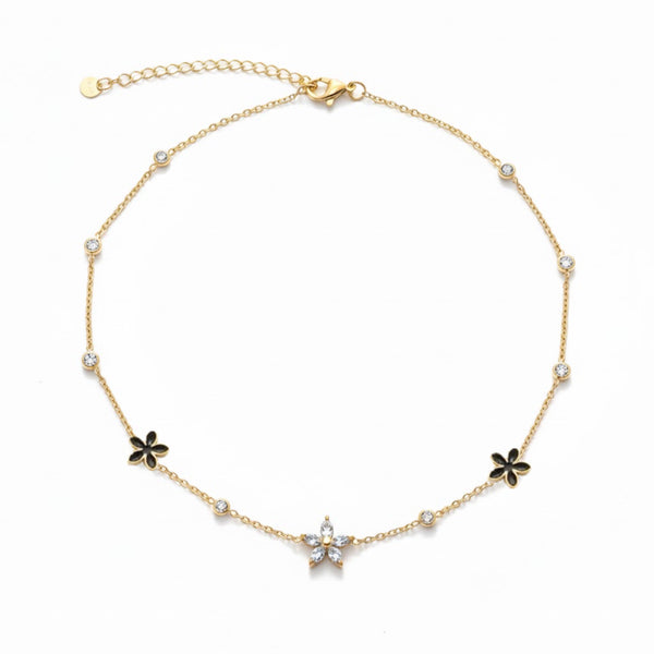 Bloomy Crystal Necklace