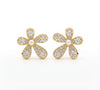 Crystal Sparkle Flower Earring