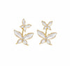 Plated Twin Butterfly Earring