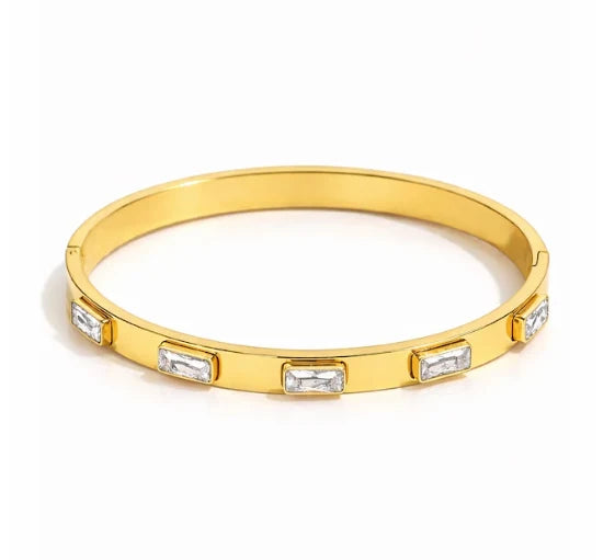 Rectangle Dazzling Cut Bracelet