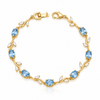 Sea Blue Tulip Bracelet