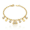 Pearl Crab Chimes Bracelet