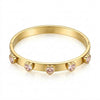 Lavi Gold Heart Brick Bracelet