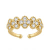 Crystal Lily Ring