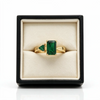 Emerald Duo Ring