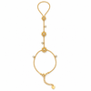 Flower Studded Hand Chain