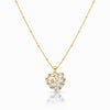 Studded Heart Necklace