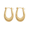 Crescent Wave Earrings