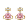 Pastel Pink Orbit Earring