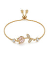 Baby Pink Tulip Bracelet - Adjustable