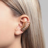 Gold Crescent Ear Cuff