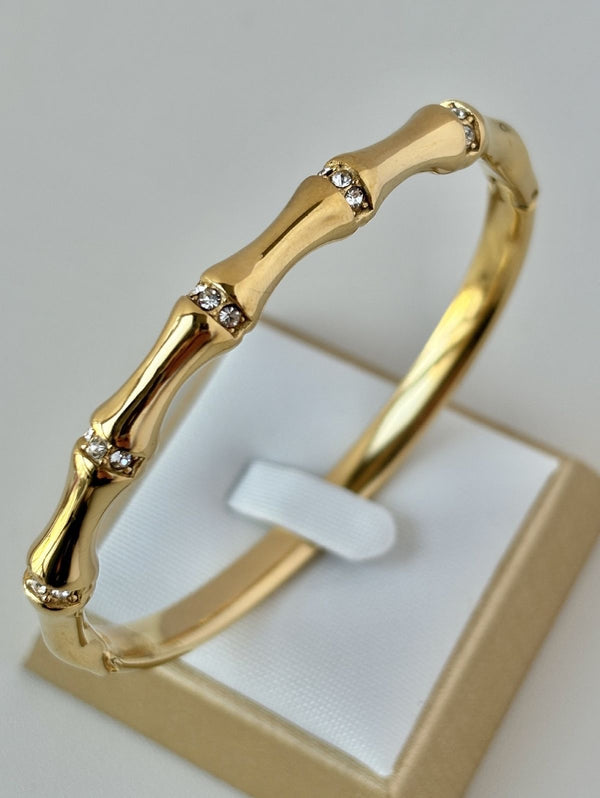 Studded Bamboo Bangle