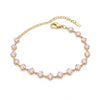 Lilac Diamond Crystal Bracelet