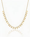 Arina Gold Tassel Necklace