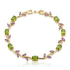 Emerald Lavi Leaf Tulip Bracelet
