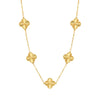 Gold Clover Necklace