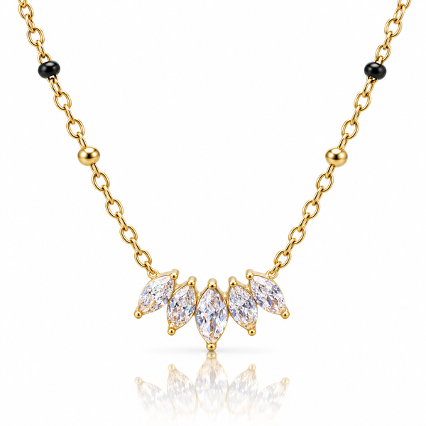 Meher Diamond 18K Gold Plated Mangalsutra