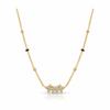 Tesha Diamond Bar 18K Gold Plated Mangalsutra