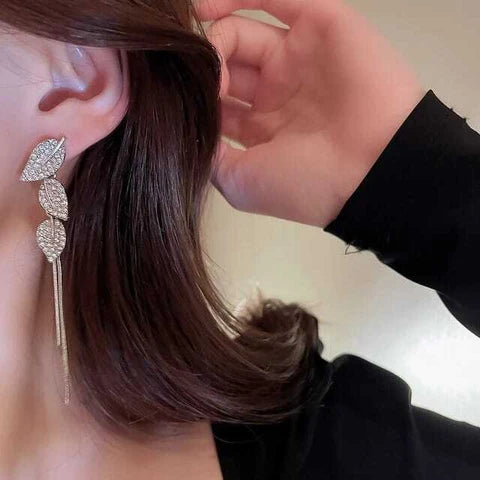 Foliage Drop Earrings