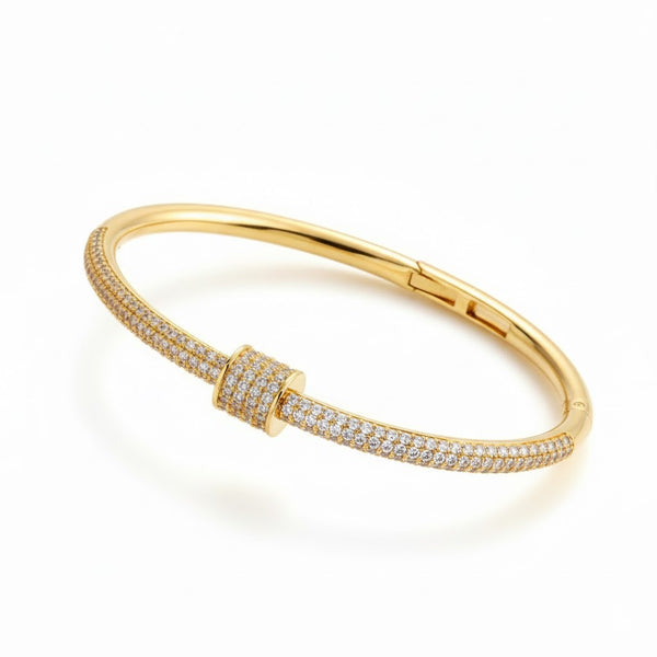 Endless Sparkle Knot Bracelet