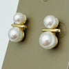 Dual Pearl Earrings