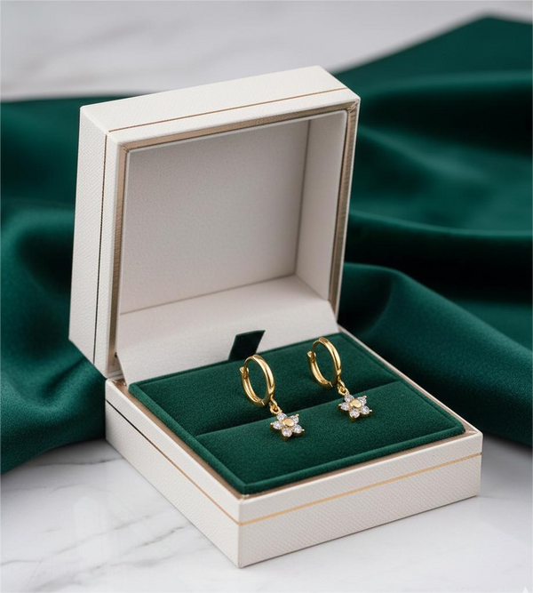 Mini Bloom Dangle Earrings