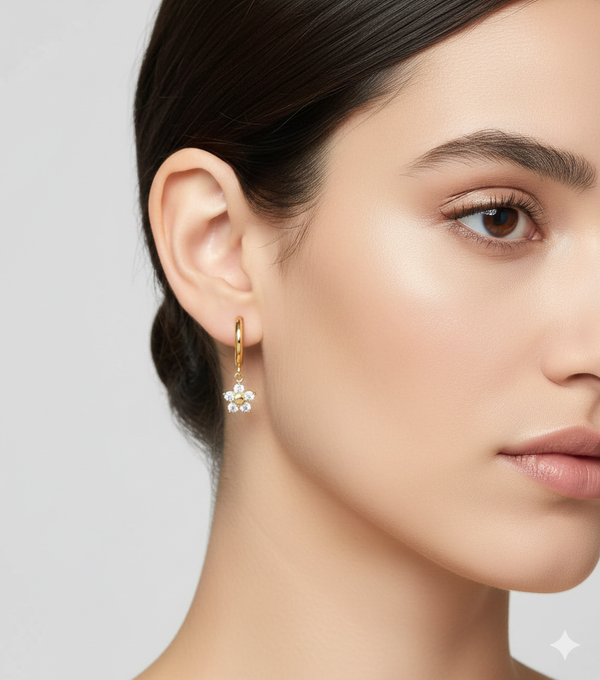 Mini Bloom Dangle Earrings