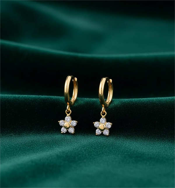 Mini Bloom Dangle Earrings