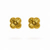 Gold Clover Earring