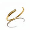 Starstud Stone Open Bangle