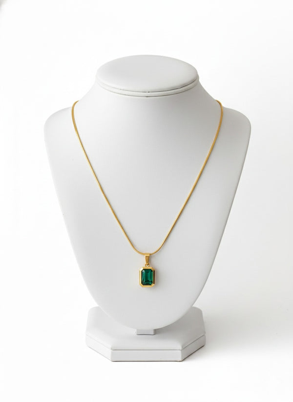 Classic Emerald Necklace