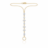 White Crystal Hand Chain
