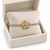 Crystal flower nene bracelet