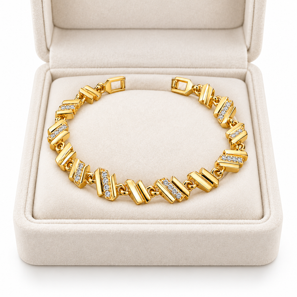 Zig Studded Bracelet