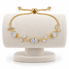 Crystal Adjustable Tulip Bracelet