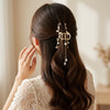 Delicate Branch Pearl Hair Claw hair claw clip – alternate angle