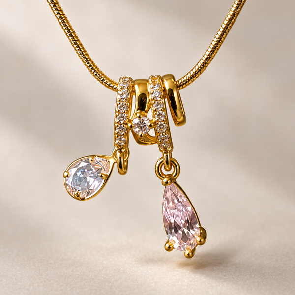 Marque Drop Crystal Necklace