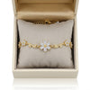 Crystal Flower Studded Bracelet