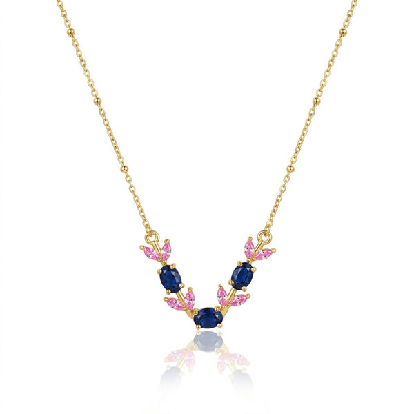 Blustone Blush Tulip Necklace