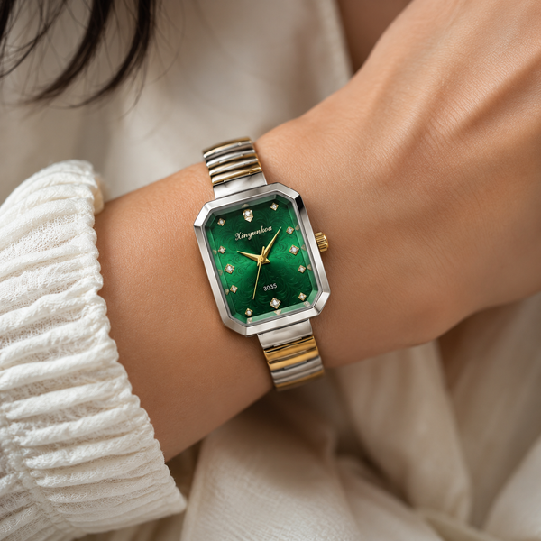 Emerald Dual Tone watch