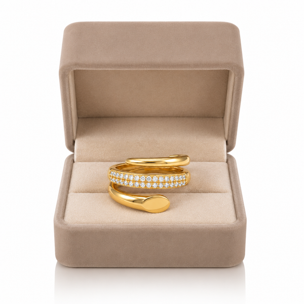 Luxe Spiral Ring